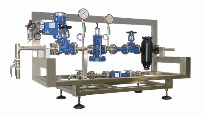 蒸汽減壓閥站系統 Pressure Reducing Station